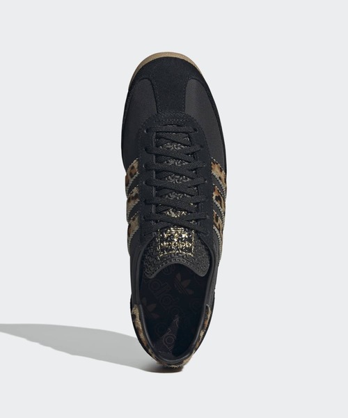 「adidas」 ローカットスニーカー 25.5cm ブラック レディース_画像4