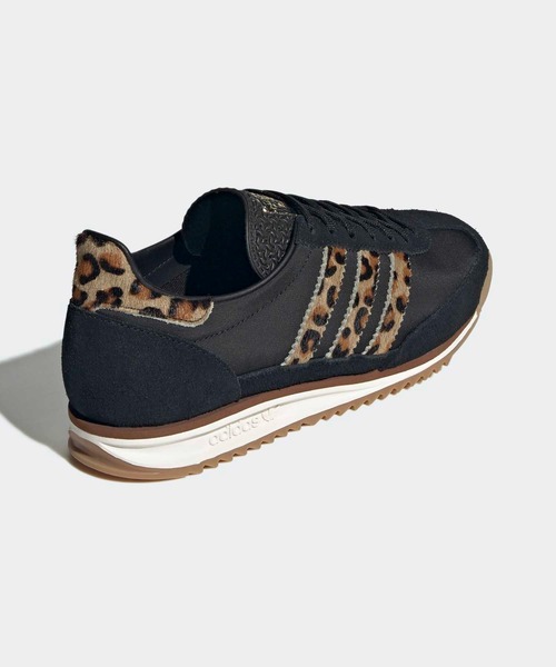 「adidas」 ローカットスニーカー 25.5cm ブラック レディース_画像8