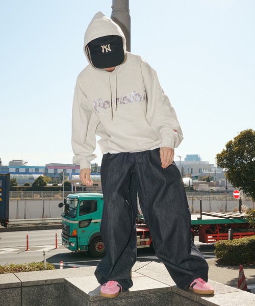 Perushu デニムパンツ LARGE ブラック メンズ : ZOZOTOWN Yahoo!店