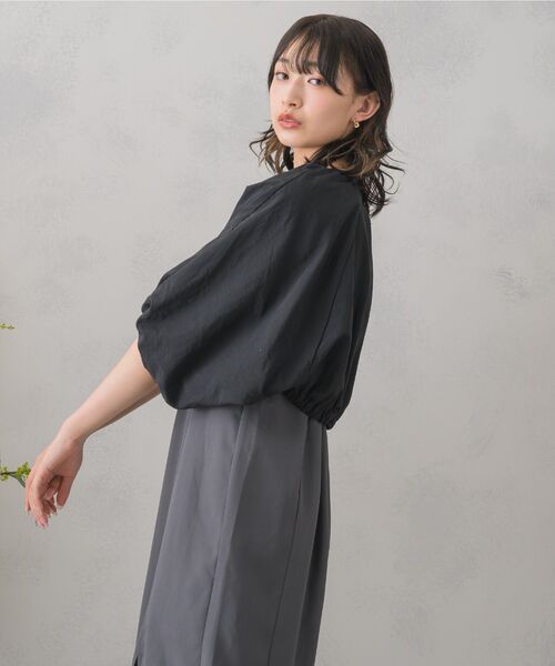 「RETRO GIRL」 キャミソールワンピース FREE ブラック レディース_画像10