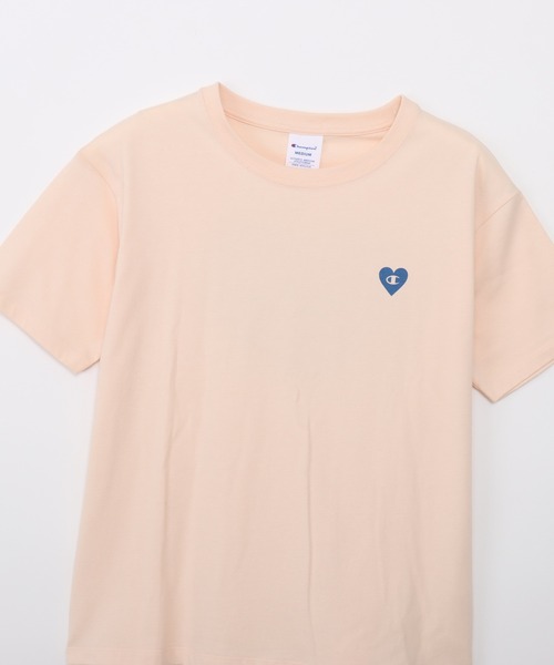 「Champion」 半袖Tシャツ LARGE ホワイト レディース_画像5