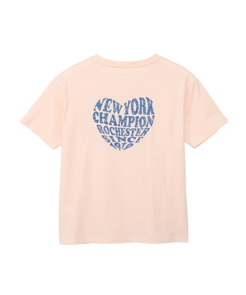 「Champion」 半袖Tシャツ LARGE ホワイト レディース_画像7