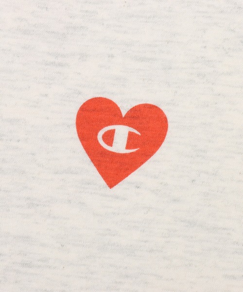 「Champion」 半袖Tシャツ LARGE ホワイト レディース_画像9