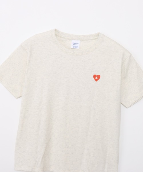 「Champion」 半袖Tシャツ LARGE ホワイト レディース_画像10
