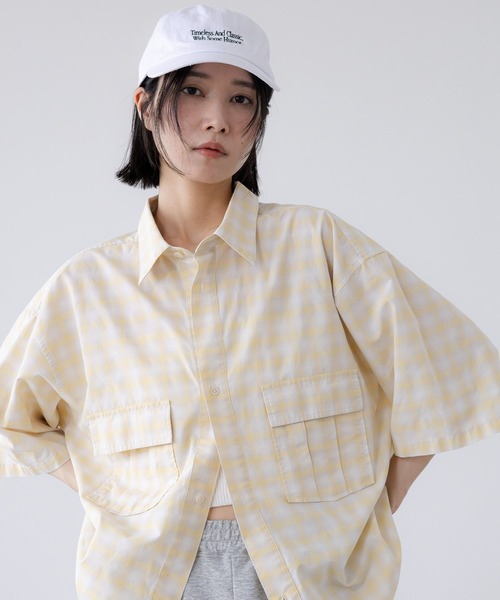 シャツ 「LFM(U)」ＷポケットチェックシャツＳＳ　 1023537 メンズ | LOWRYS FARM | 21