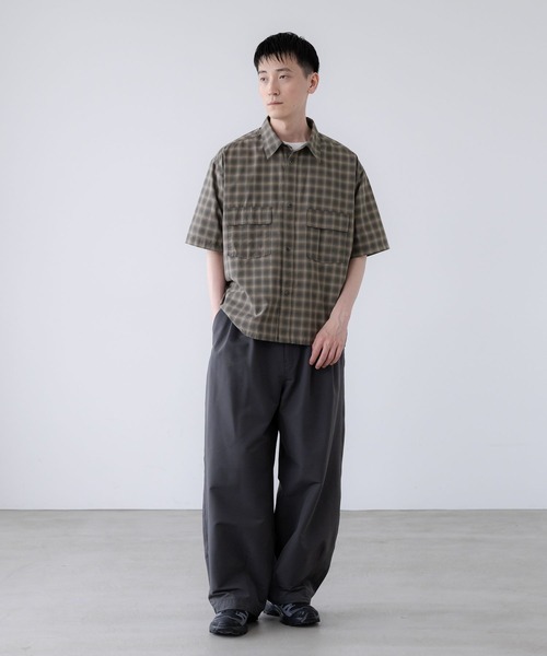 シャツ 「LFM(U)」ＷポケットチェックシャツＳＳ　 1023537 メンズ | LOWRYS FARM | 11