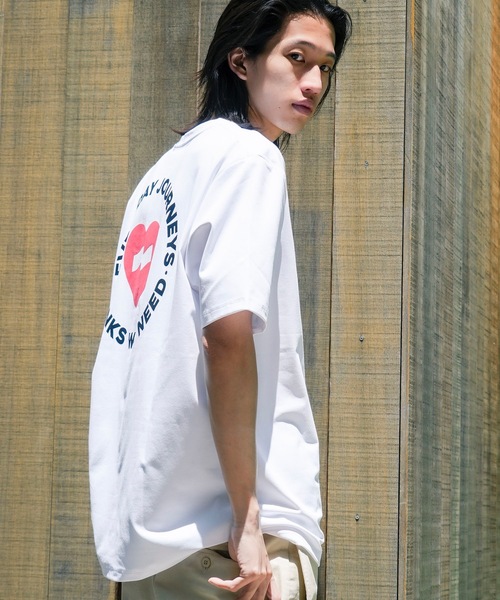 「BANKS」 半袖Tシャツ LARGE ブルー系その他 メンズ_画像4