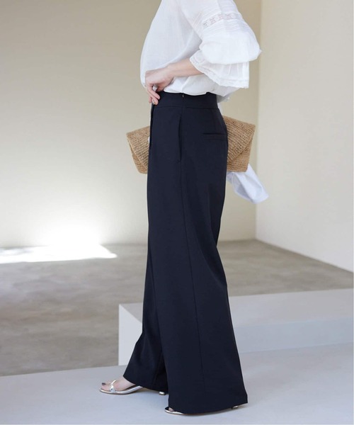 「SLOBE IENA」 パンツ 38 ブラック レディース_画像7