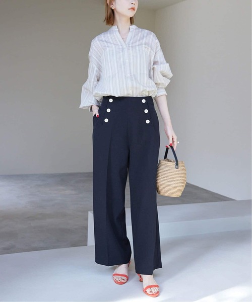 「SLOBE IENA」 パンツ 38 ブラック レディース_画像8