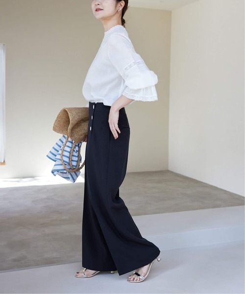 「SLOBE IENA」 パンツ 38 ブラック レディース_画像10