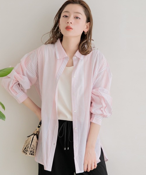 「URBAN RESEARCH Sonny Label」 長袖シャツ FREE ブルー レディース_画像2