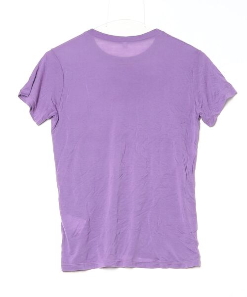 「BASERANGE」 半袖Tシャツ X-SMALL パープル レディース_画像2