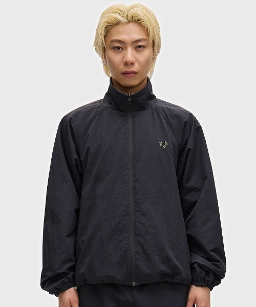 【フレッドペリー】シェルパーカーロングジャケットコート　Mサイズ FRED PERRY（フレッドペリー） ブルゾン アウター Oversized Shell