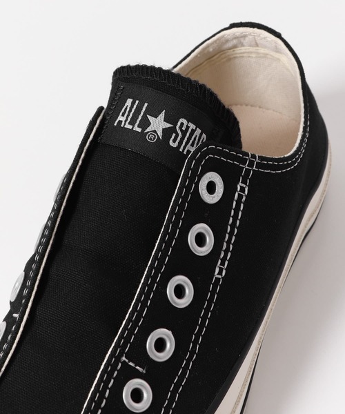 「CONVERSE」 スリッポン 24.5 ブラック レディース_画像6