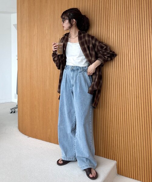 「CIAOPANIC TYPY」 「Re LABEL」デニムパンツ LARGE サックスブルー メンズ_画像5