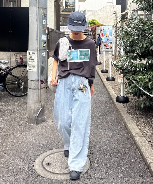 「CIAOPANIC TYPY」 「Re LABEL」デニムパンツ LARGE サックスブルー メンズ_画像6
