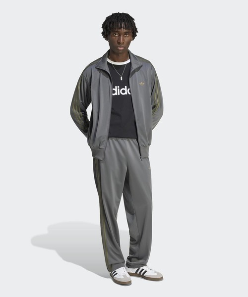  アディダス ファイヤーバード トラックジャケット グレー 2XL adidas（アディダス） ジャージ ファイヤーバード トラックトップ