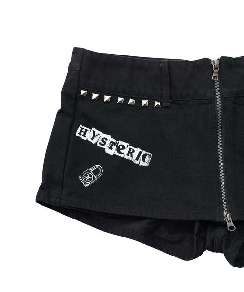 HYSTERIC GLAMOUR デニムショートパンツ：M レディース HYSTERIC GLAMOUR（ヒステリックグラマー） ジーンズ デニム デニム