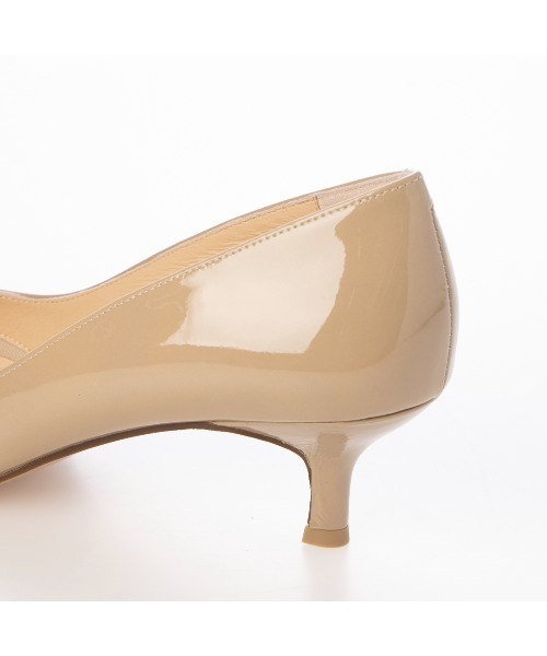 「Mode et Jacomo」 パンプス 24.5cm ライトホワイト レディース_画像8