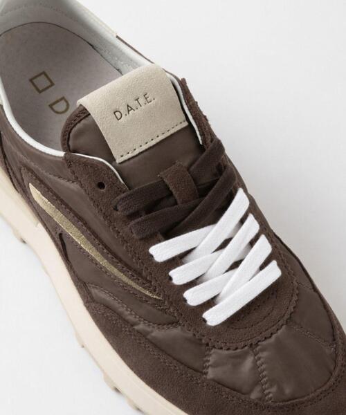 D.A.T.E. スニーカー D.A.T.E.（デイト）Athleta/NYLON JP BROWN