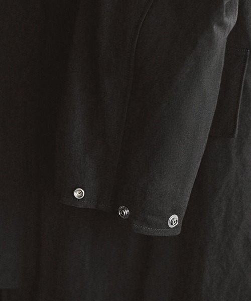 LIDnM（リドム） コート ジャケット Cow Hide Collar Riding Coat