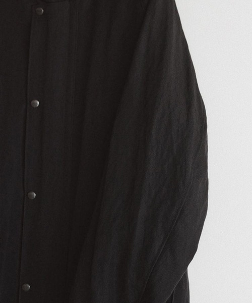 LIDnM（リドム） コート ジャケット Cow Hide Collar Riding Coat