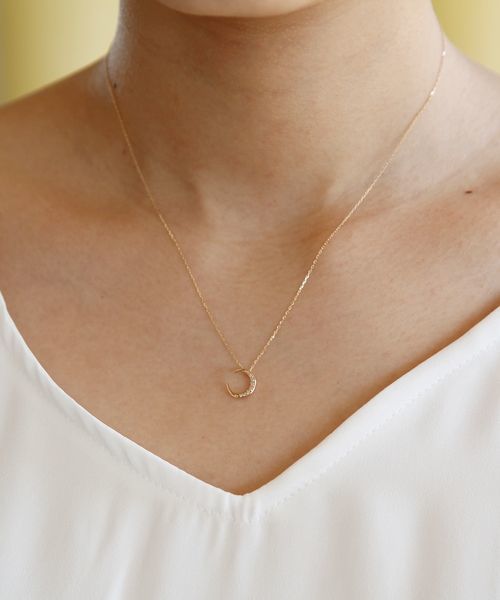 Canal4℃（カナルヨンドシー） ネックレス K10イエローゴールド