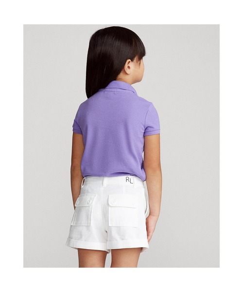 ラルフローレン ポロシャツ コットン メッシュ ポロシャツ キッズ 子供服 女の子