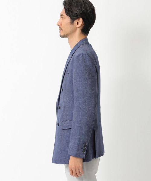 2022特価 ジャケット テーラードジャケット デニム調ダブルブレステッドジャケット ZOZOTOWN PayPayモール店 - 通販 - PayPayモール 通販新品