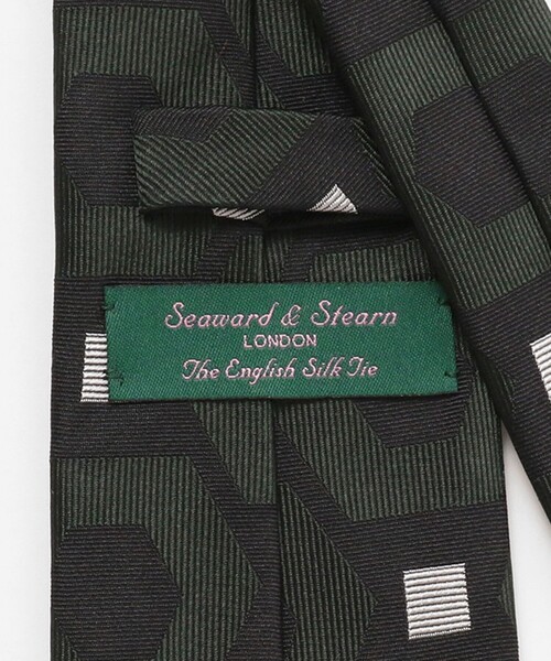 国産新作 ネクタイ ジャカード ネクタイ ZOZOTOWN PayPayモール店 - 通販 - PayPayモール Seaward & Stearn / 別注 小紋柄 正規店低価