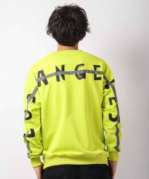 MARK & LONA 蛍光グリーン スウェット クロムハーツ CHROME HEARTS MATTY BOY PPO SEXRCD GRN HD PLVR