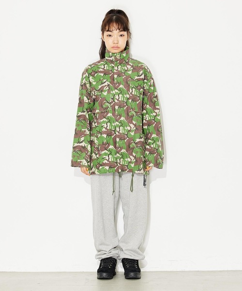 X-girl ミリタリージャケット モッズコート CAMOUFLAGE JACKET