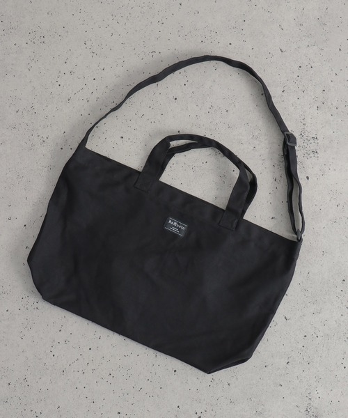 ikka（イッカ） トートバッグ キャンバス2WAYラージショルダー メンズ
