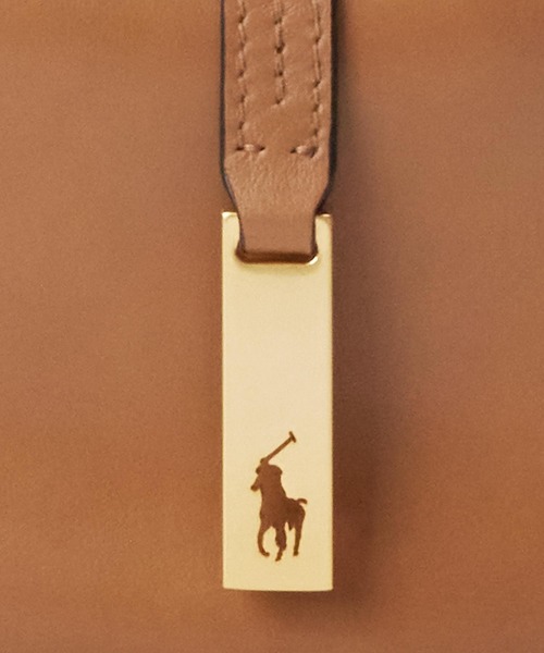 ショルダーバッグ バッグ Polo ID カーフスキン ミニ ショルダー バッグ レディースの画像