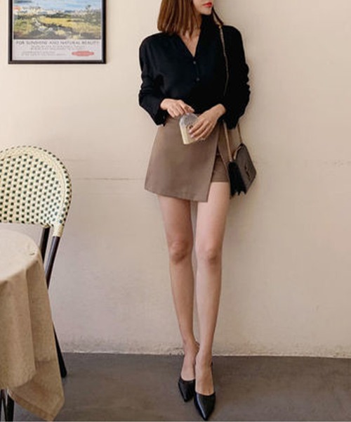 FREE PEOPLE★Jasmine Buttoned ボタン スリット入りスカート FREE PEOPLE☆Jasmine Buttoned ボタン スリット入りスカート