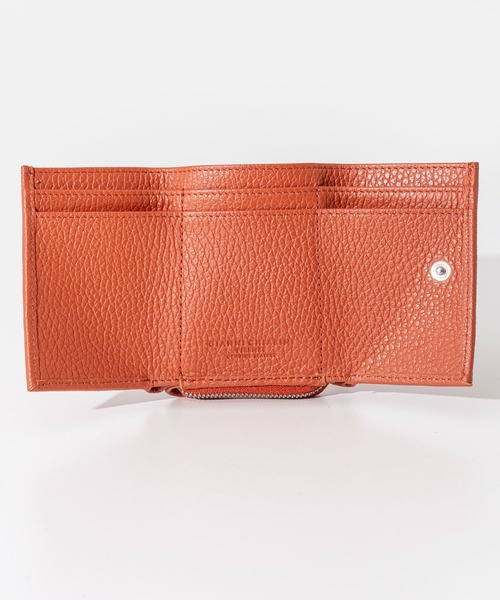 【国内発送】 GIANNI CHIARINI レディース 三つ折り財布 GIANNI CHIARINI 財布 COMPACT TRI FOLD WALLET ジャンニ