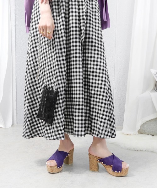 【Stella McCartney】厚底 コルク ミュール サンダル 厚底コルクミュール（サンダル）｜minia（ミニア）の