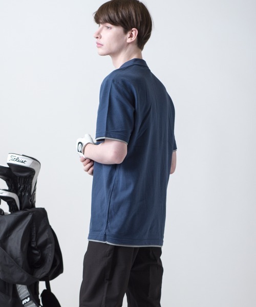 【新品/定価16,500円】】FIDES GOLF メンズポロシャツM 新品/定価16,500円】】FIDES GOLF メンズポロシャツM 新品/定価