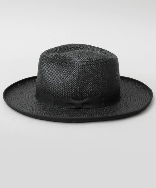 ReqHatter 帽子 ハット ペーパー エッジアップ ロングブリム