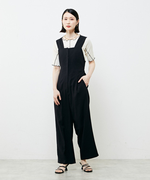 SOFFITTO サロペット オーバーオール バックツイストサロペット