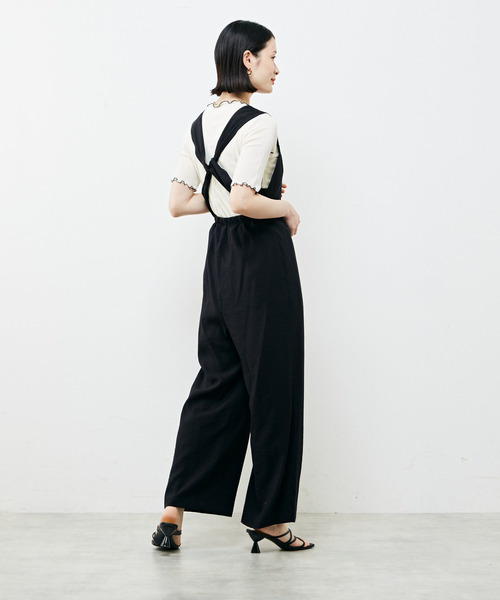 SOFFITTO（ソフィット） サロペット オーバーオール バックツイスト