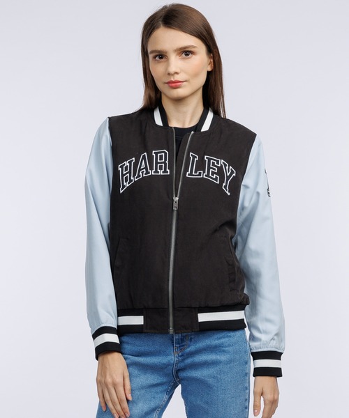 Harley-Davidson レディース・バー&シールドボンバージャケット Harley Davidson（ハーレー・ダビッドソン） コート アウター