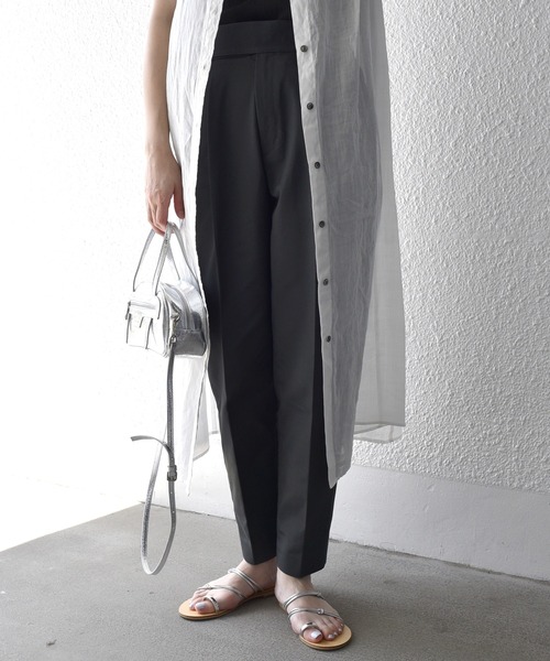 SHIPS.me パンツ 「ZOZO限定」SHIPS.me:ツイル スリム テーパード