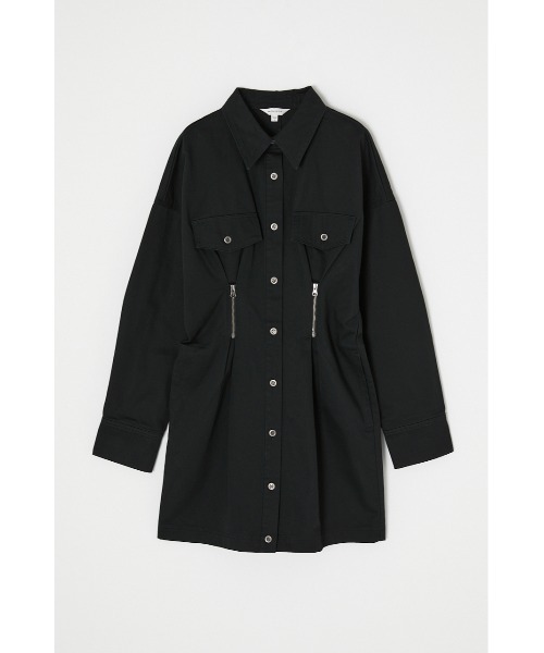 MOUSSY ワンピース WAIST ZIP UP ドレス : ZOZOTOWN Yahoo!店