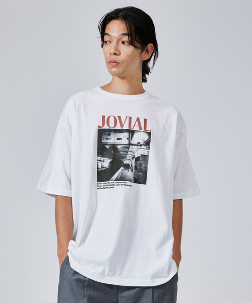 tシャツ Tシャツ メンズ 「LE TRIO ABAHOUSE」JOVIAL / グラフィックTシャツ / ユニセックス着用可｜zozo｜04