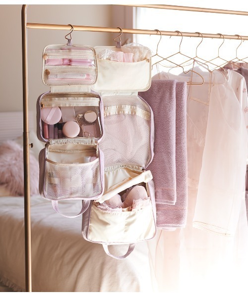 PEACH JOHN（ピーチジョン） ポーチ 「大小2サイズセット。旅行や整理