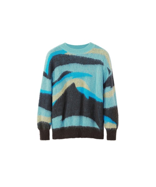 Desigual（デシグアル） ニット セーター マーブルウェーブ アーティ