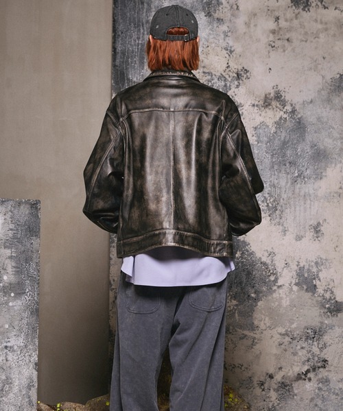 MAISON SPECIAL（メゾンスペシャル） 革ジャン ライダース 「UNISEX