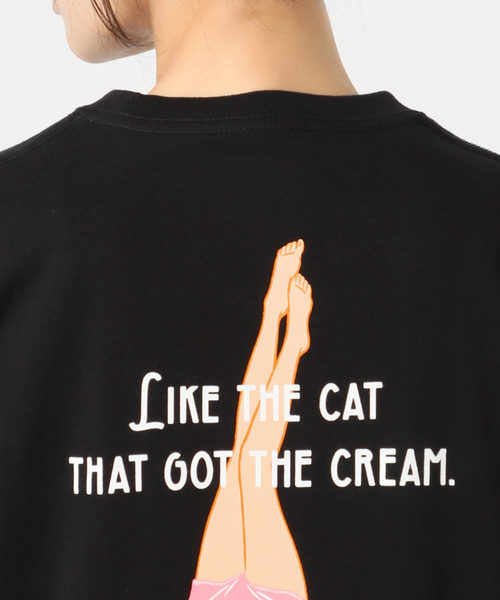 tシャツ HARDY NOIR × AZUSA IIDA LIKE THE CAT Tシャツ レディース HARDY NOIR tシャツ × AZUSA IIDA LIKE THE CAT Tシャツ