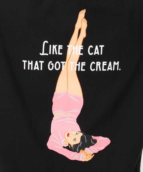 tシャツ HARDY NOIR × AZUSA IIDA LIKE THE CAT Tシャツ レディース HARDY NOIR tシャツ × AZUSA IIDA LIKE THE CAT Tシャツ